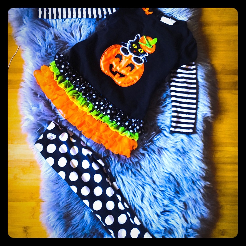 Girls long sleeve Halloween Outfit